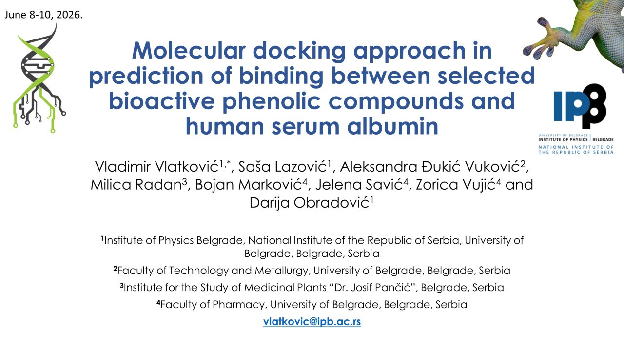 Molecular docking approach in prediction of binding between selected bioactive phenolic compounds and human serum albumin